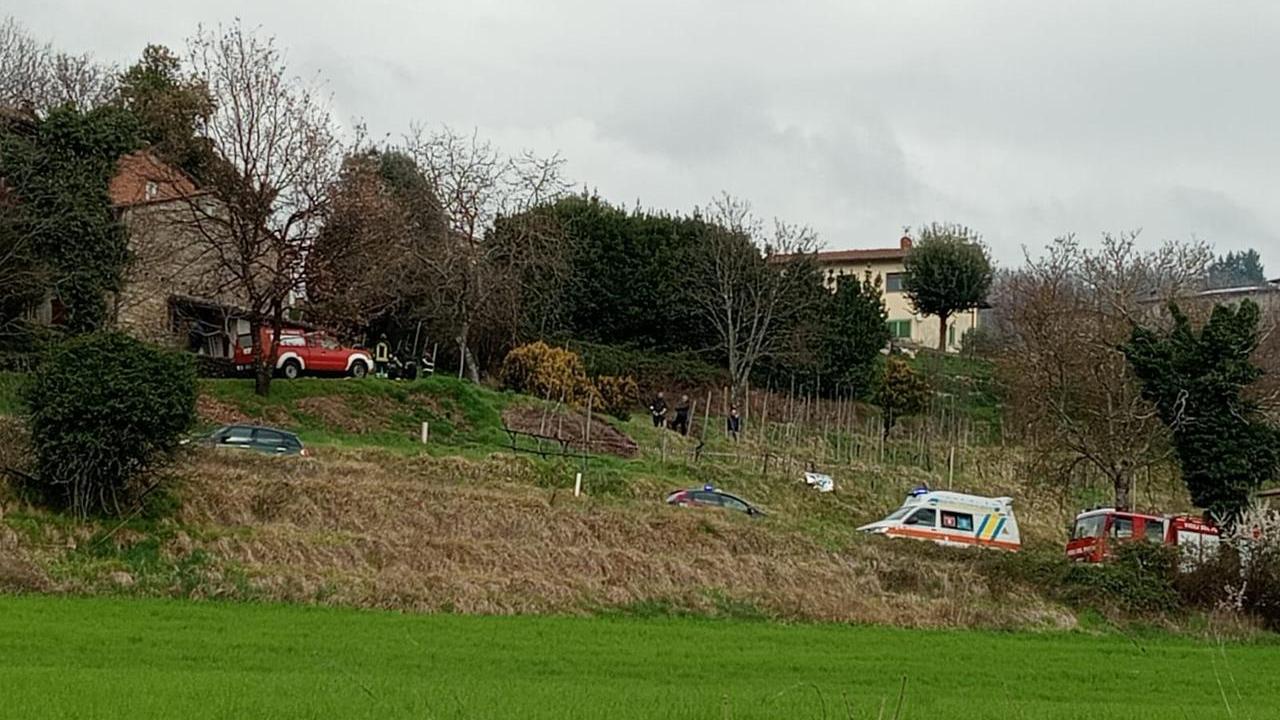 L'area in cui è avvenuta la tragedia (Foto Tirreno)