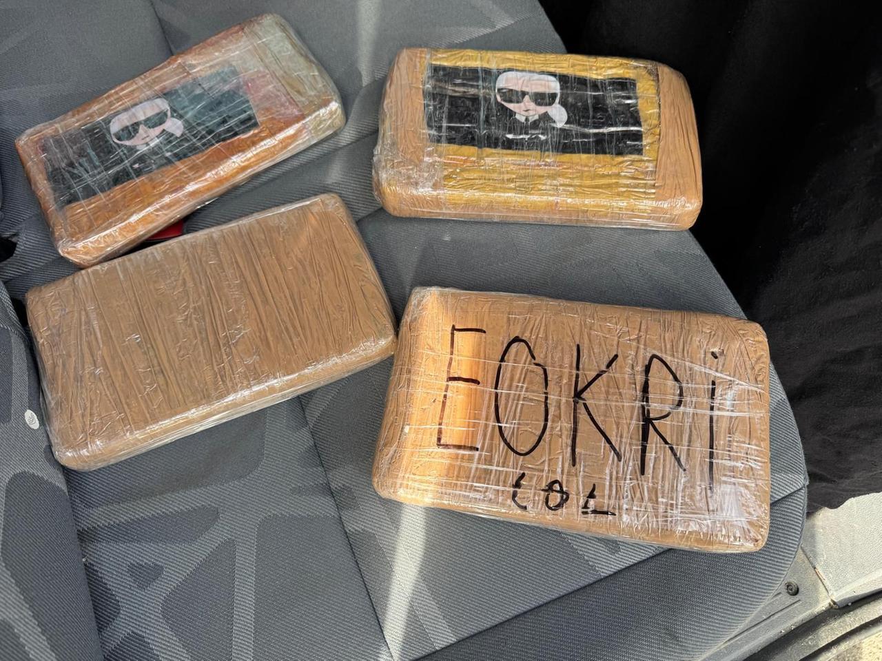 
	La cocaina sequestrata dalla guardia di finanza

