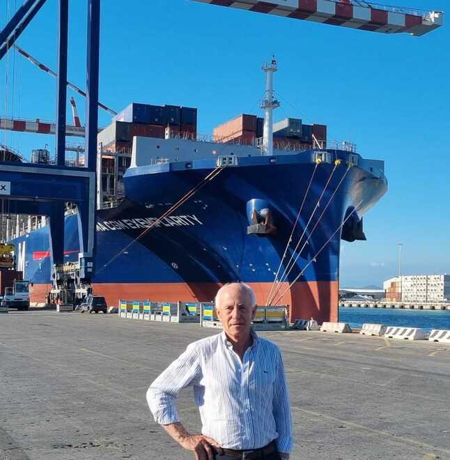Enzo Raugei, presidente della Compagnia portuale