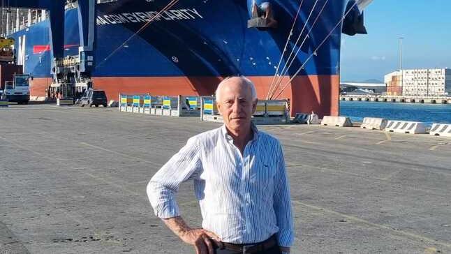 Enzo Raugei, presidente della Compagnia portuale