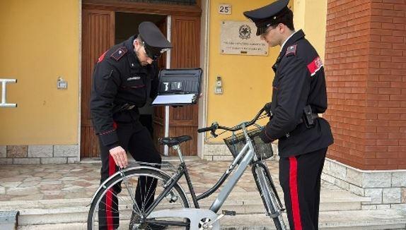 Bici rubata a Vigarano Mainarda, denunciato un 36enne