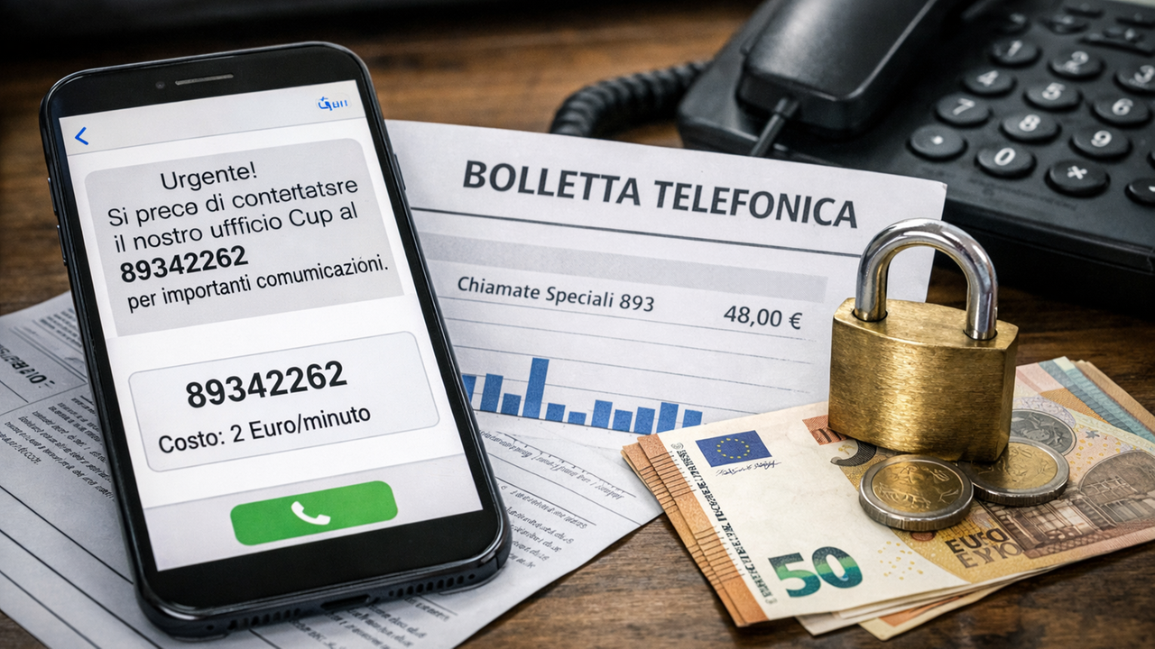 Falsi sms di Cup e Caf, così la chiamata urgente diventa una truffa da 2 euro al minuto