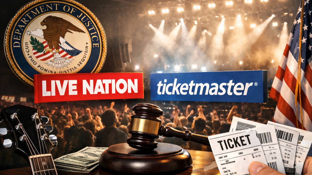 Live Nation-Ticketmaster, accordo con il Dipartimento di giustizia Usa: niente scissione, ma multe, cessioni e nuovi vincoli
