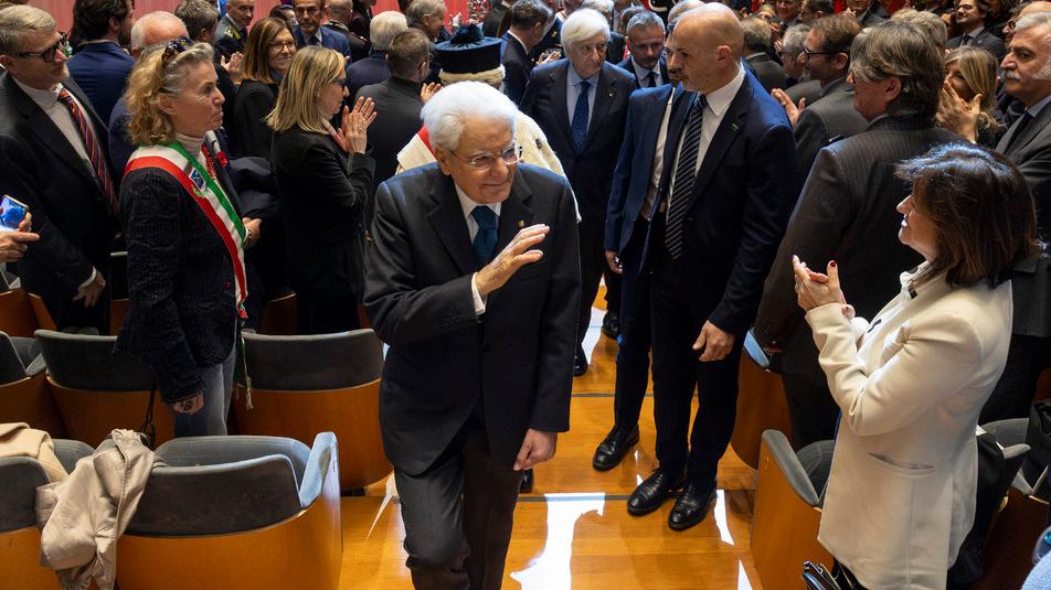 Sergio Mattarella al Teatro del Maggio Fiorentino 