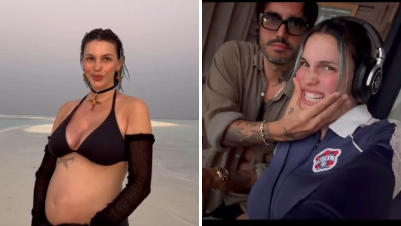 
	Rose Villain con il compagno

