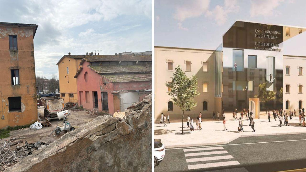 
	L&rsquo;avvio del cantiere e una riproduzione al computer di come verr&agrave; l&rsquo;edificio dell&rsquo;ex Crastan

