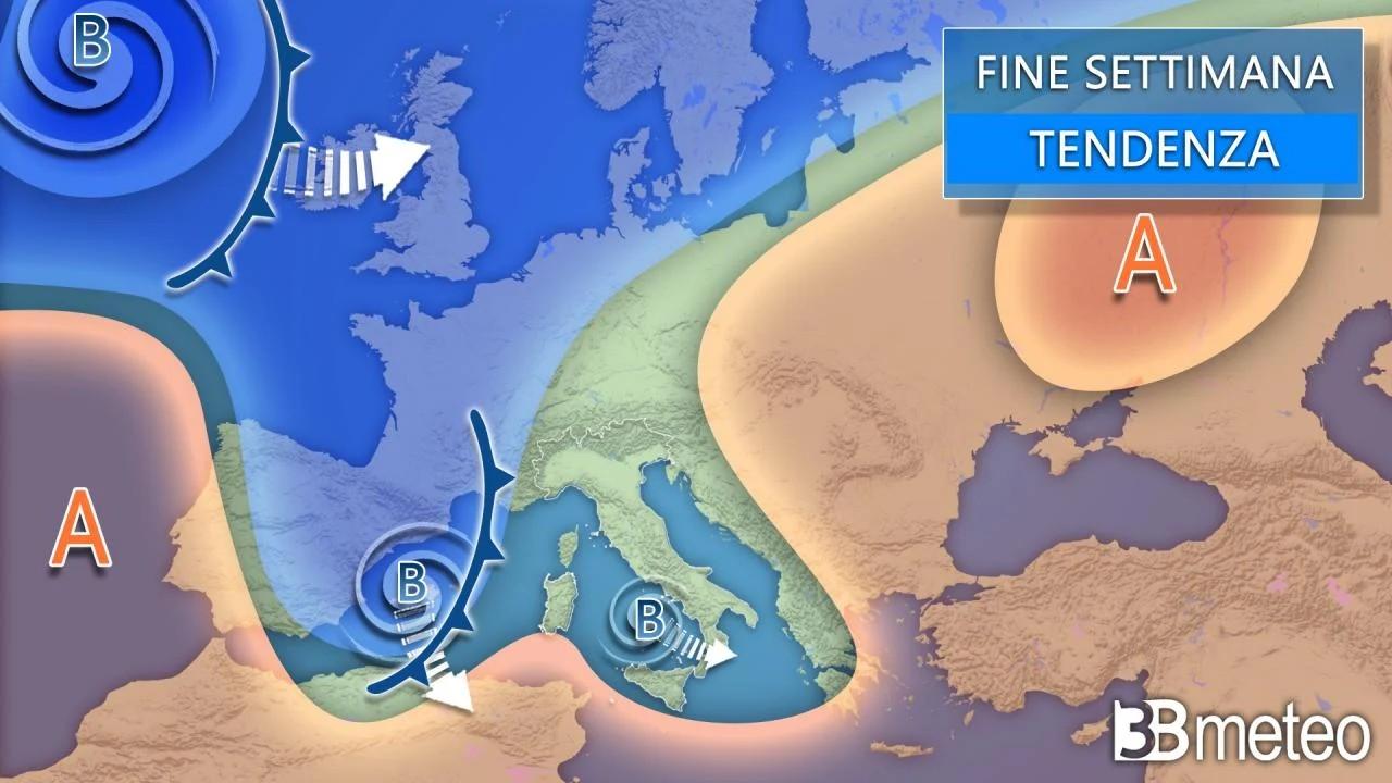 Maltempo, finisce l’anticipo di primavera: piogge, neve e aria fredda in arrivo