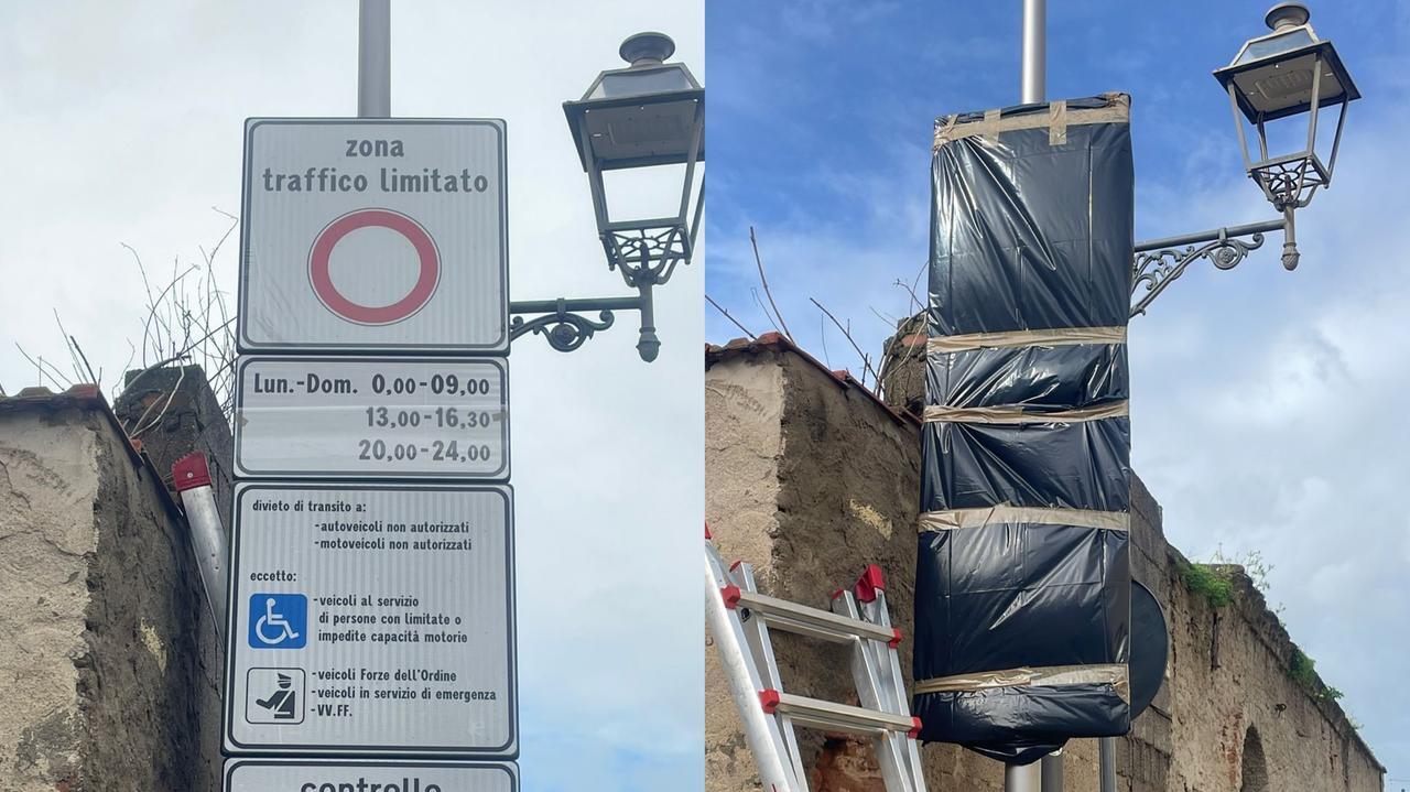 Nuova Ztl in standby, almeno per ora. Ma i cartelli oscurati sono quelli con le regole della discordia