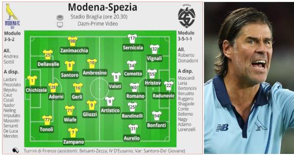 Modena, vietato distrarsi con lo Spezia: «Noi ai playoff a tutti i costi»