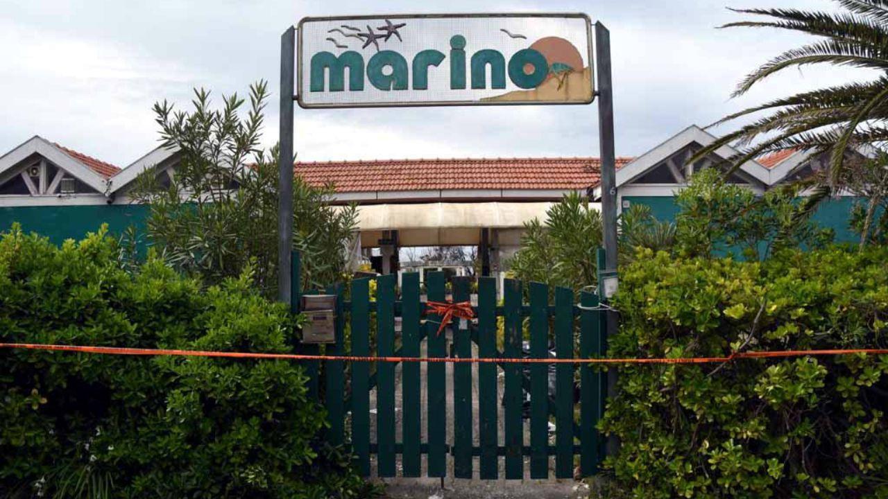 L'esterno dell'ex Bagno Marino 