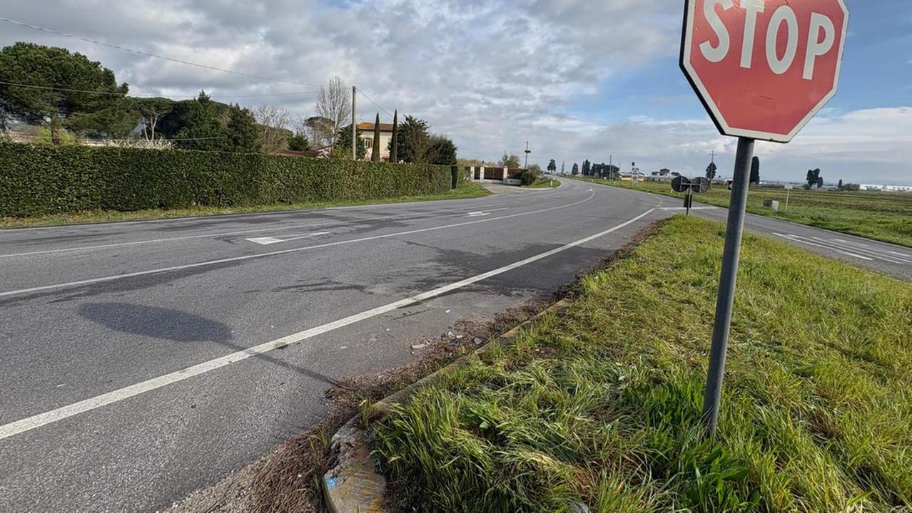 L'incrocio dove si è veriricato l'incidente (foto Stick)
