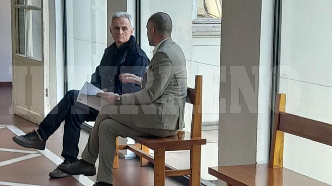 A sinistra Marjan Pepa con il suo avvocato Francesco Vetere