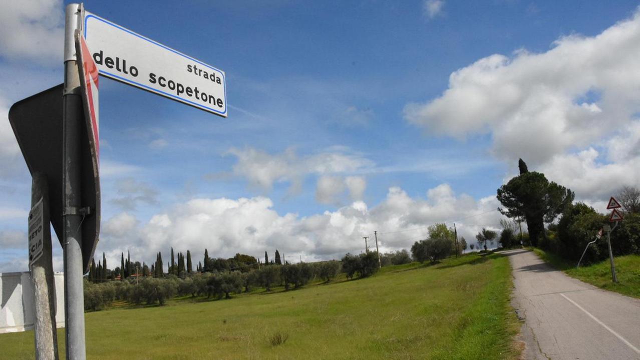 La zona della tragedia