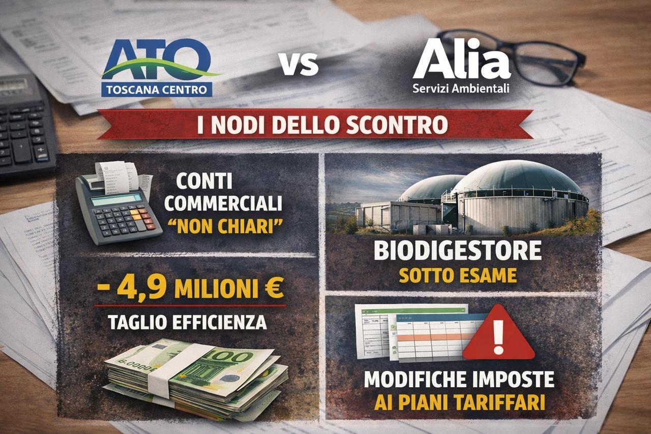 Firenze, scontro Ato-Alia sulla Tari. Salta fuori un dossier che agita la multiutility Plures: l’autorità contestò i conti