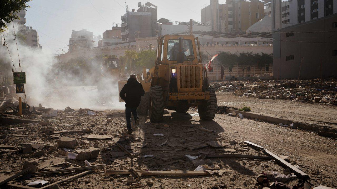 Edifici distrutti a Dahiyeh