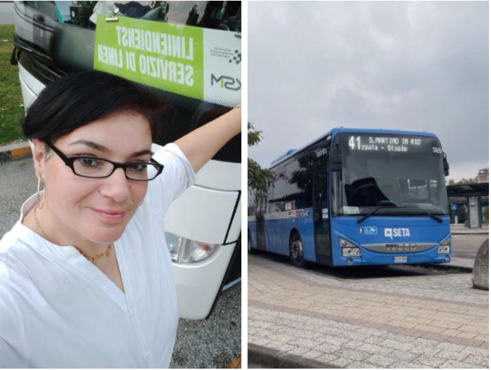 Molestie e gas urticante sul bus, parla l'autista aggredita: «Qui ho chiuso, torno Trentino»