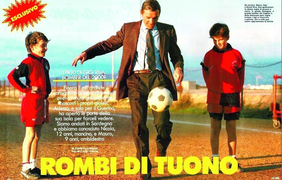 Festa del papà, il commosso ricordo del figlio di Gigi Riva: «Mi capita spesso di volerlo chiamare per chiedere consigli»