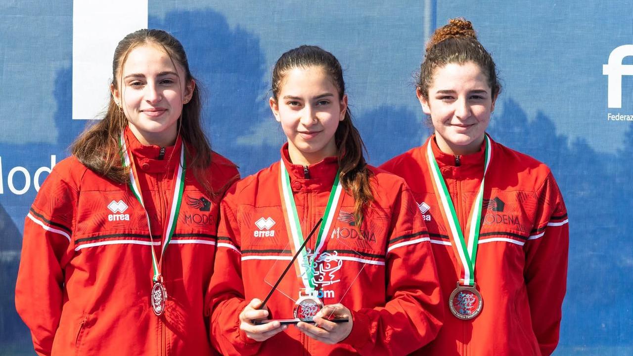 Tre modenesi volano agli Assoluti