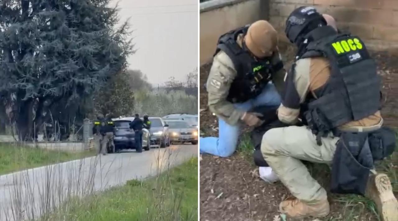 Sola in casa con la figlia durante il blitz della polizia: «Un rapinatore ha provato ad entrare, poi si è arrampicato sull’albero nel giardino»