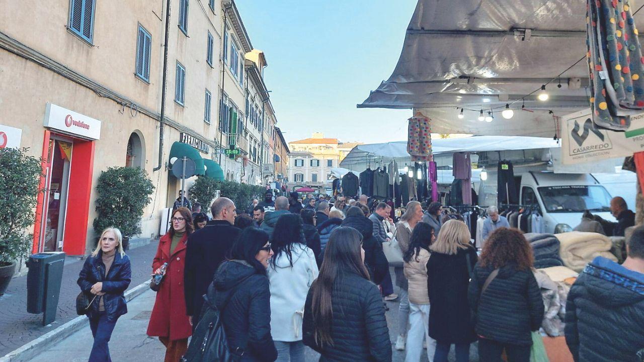 Il centro di Pontedera