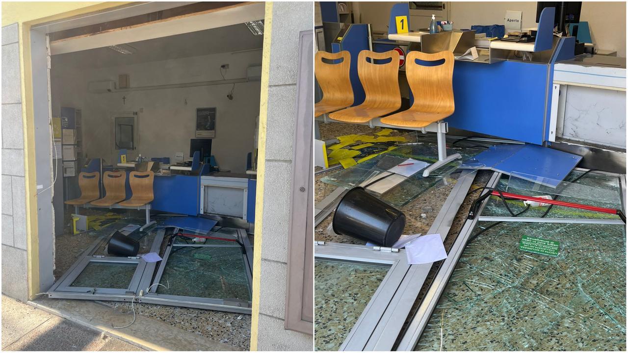 La spaccata al Postmat