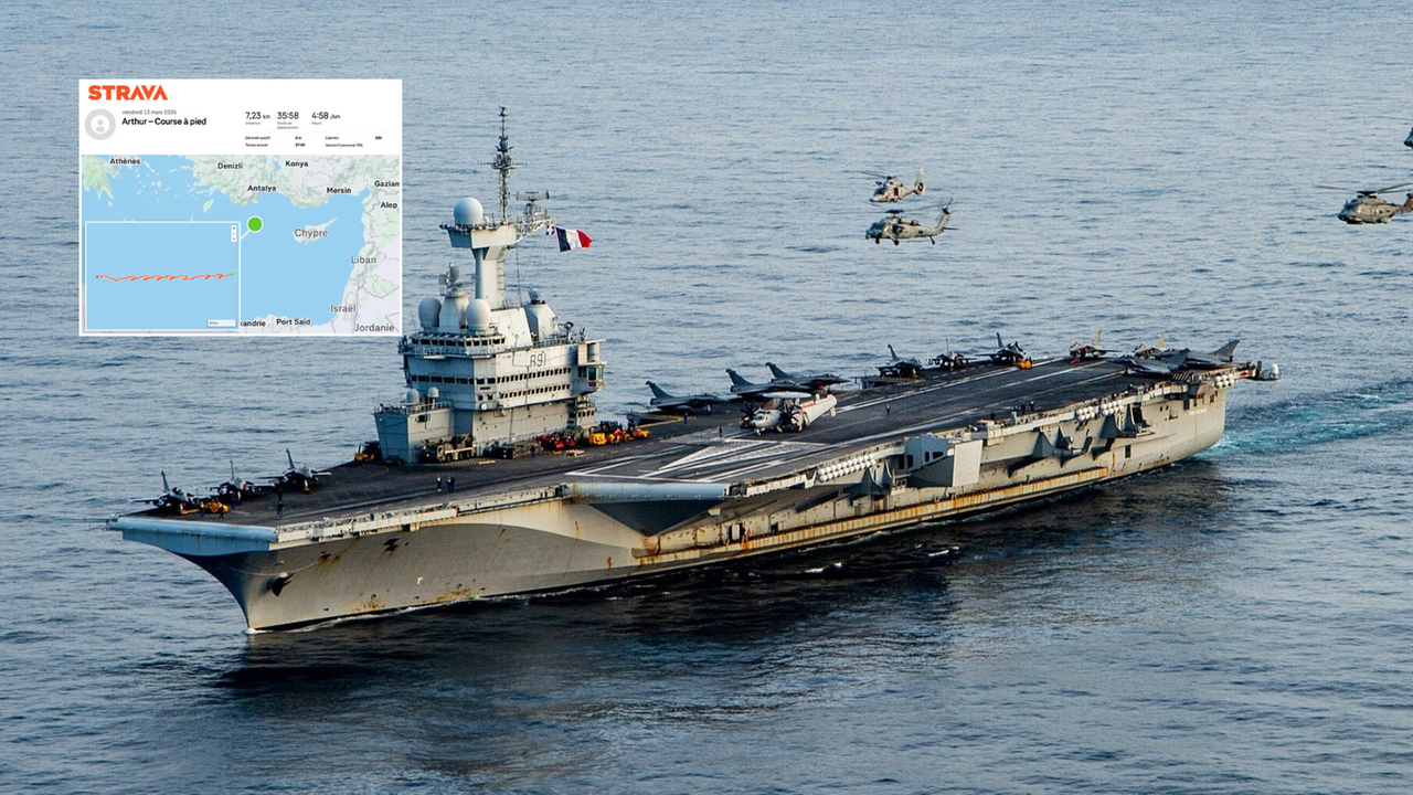 StravaLeaks, così la Marina francese è stata tradita da un’app di fitness: la portaerei segreta scoperta in tempo reale