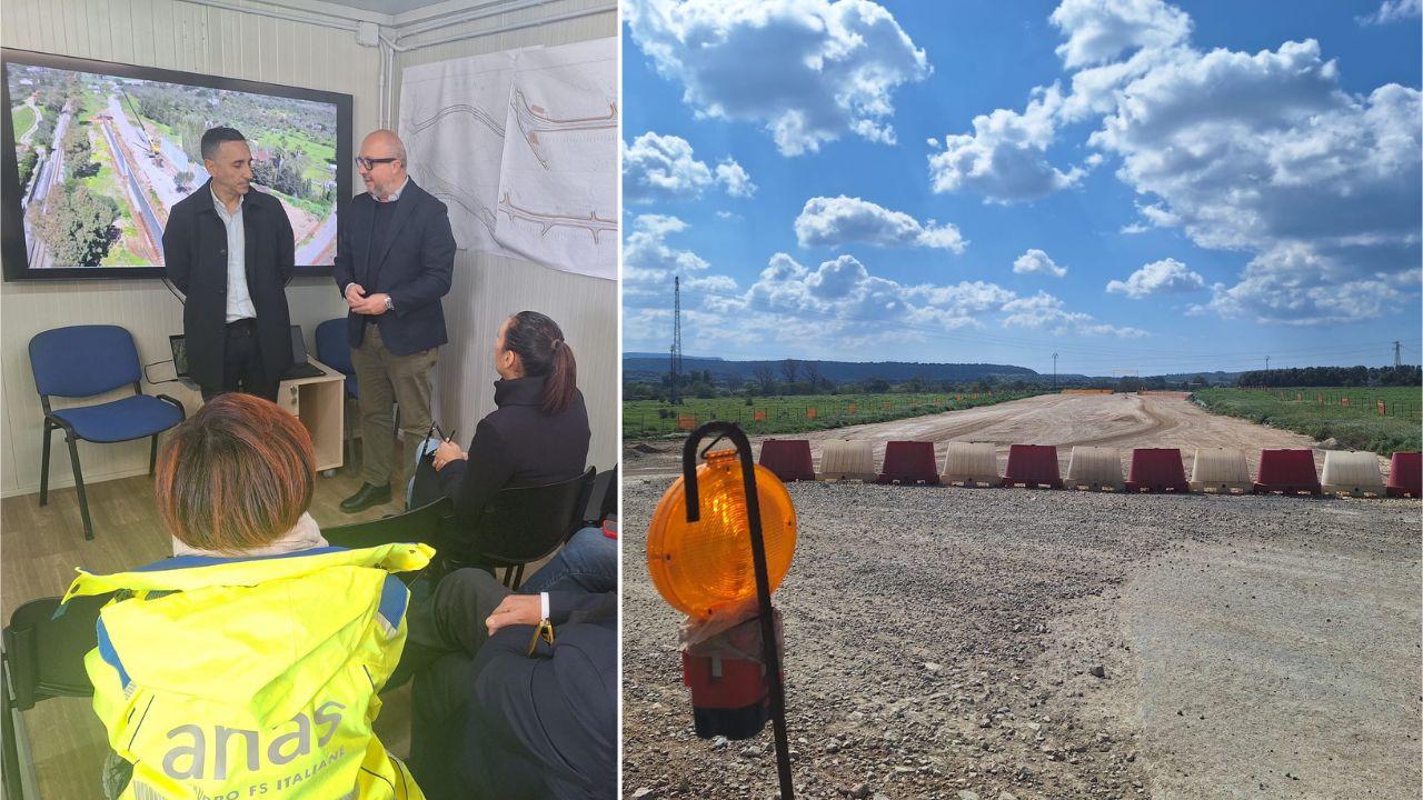 Sassari-Alghero, sopralluogo al cantiere: ecco quando finiranno i lavori della strada attesa da 30 anni