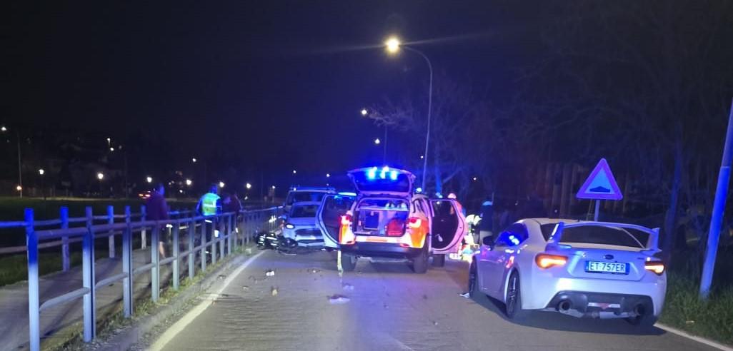 Incidente a Castelvetro: gravissimo un giovane motociclista