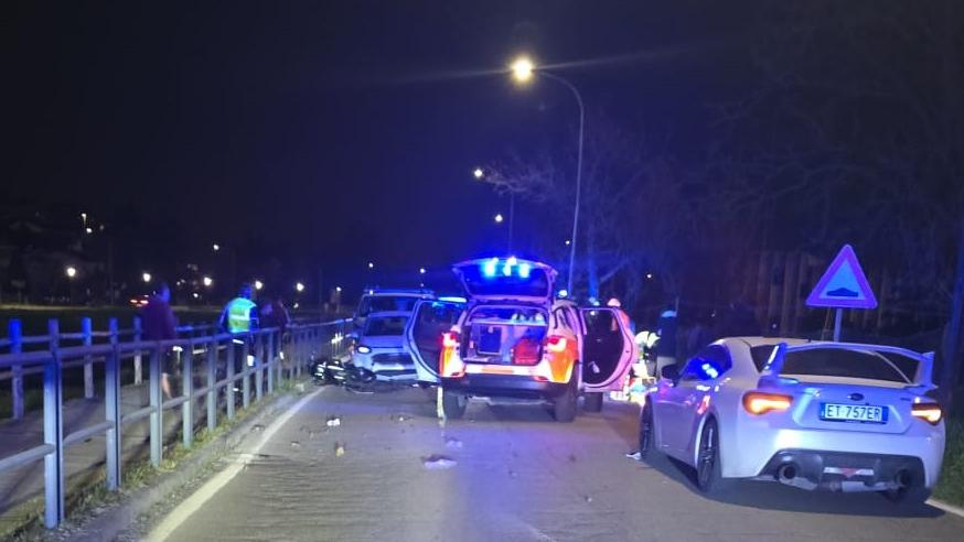 L'incidente in via Destra Guerro