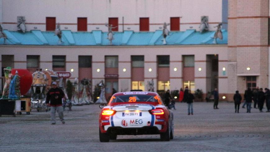 La partenza del rally del Ciocco è stata organizzata a Viareggio solo nel 2025