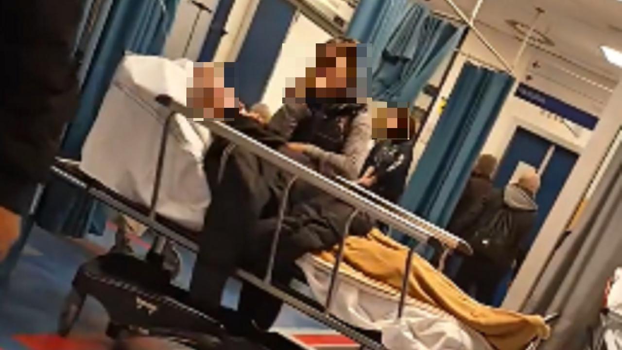 Un'immagine nei momenti dell'aggressione