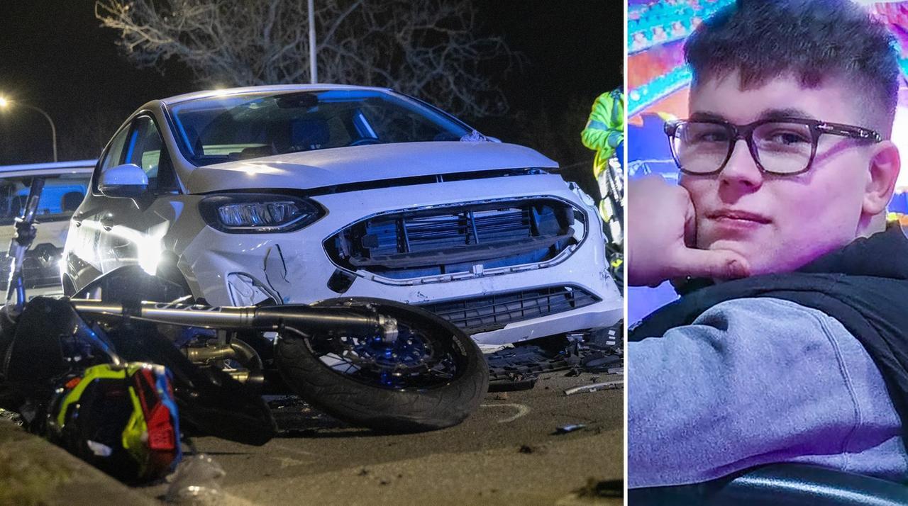 Schianto tra auto e moto a Castelvetro: morto il 16enne Gianni Flori