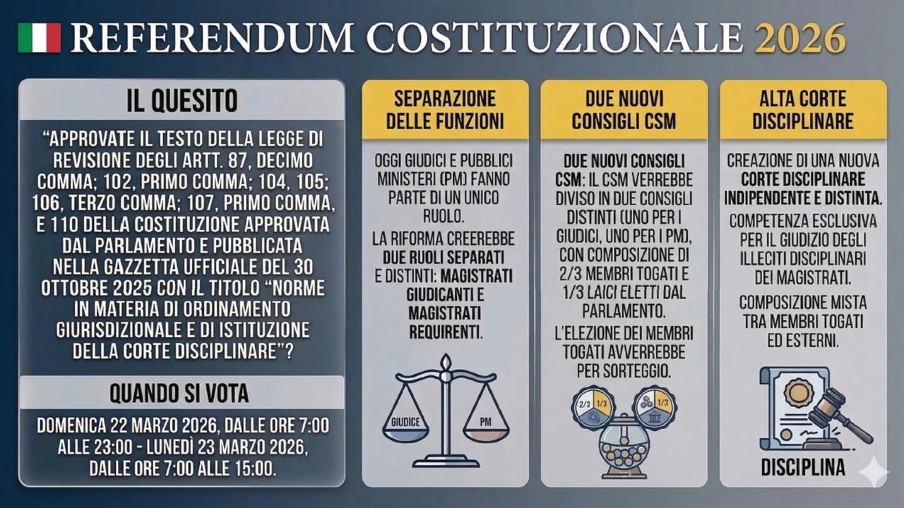 Referendum Giustizia, Sì o No? Da giudici e pm a Csm e sorteggio, la riforma in 6 punti