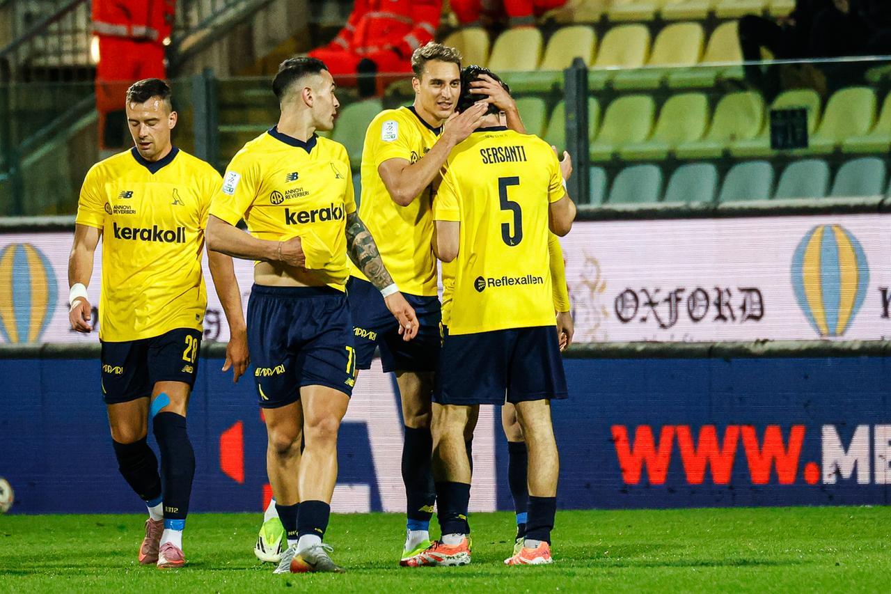 LIVE Modena-Mantova 1-0 (15’ Sersanti)