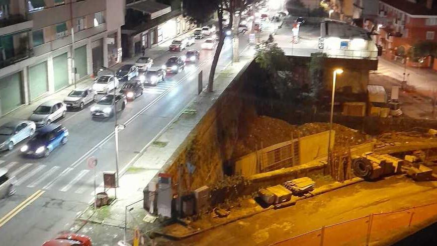 Un cantiere in centro