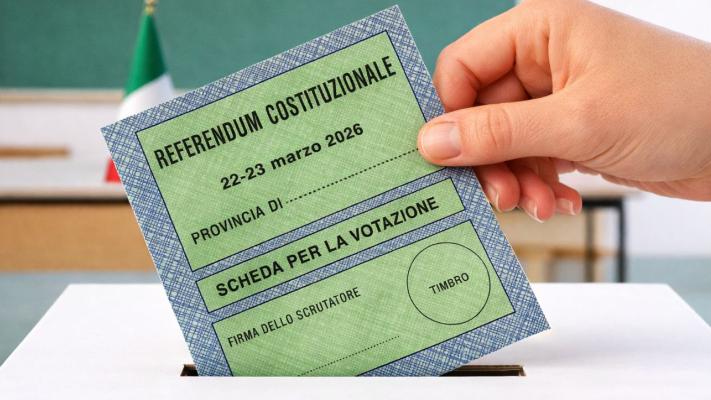 La scheda che sarà consegnata ai cittadini per il voto