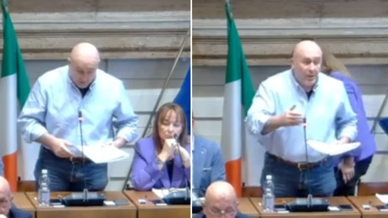 Il sindaco Bandecchi sfoggia l’outfit: «Oggi sono vestito con 1700 euro». È bufera in consiglio comunale – VIDEO