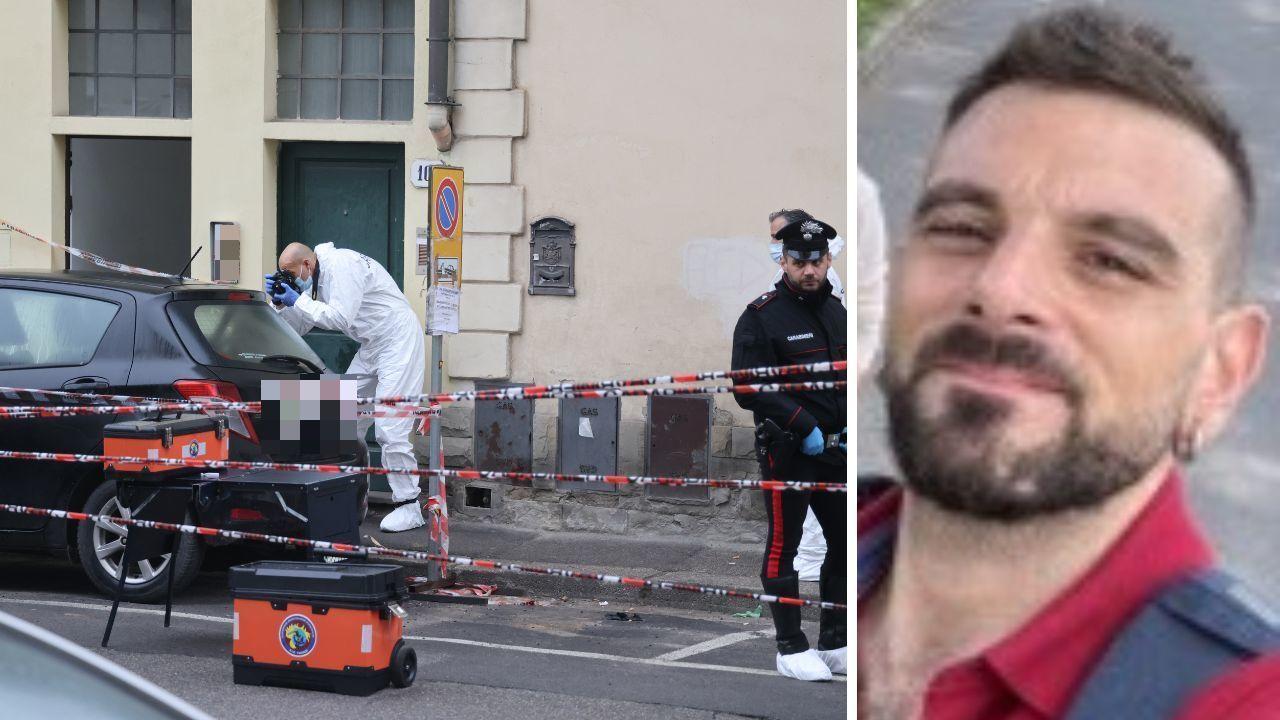 Gabriele Citrano e i rilievi della scientifica dei carabinieri