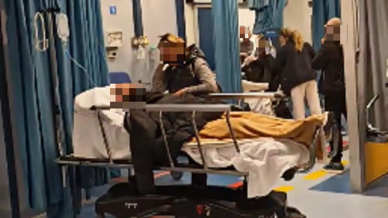 I momenti del caos al pronto soccorso