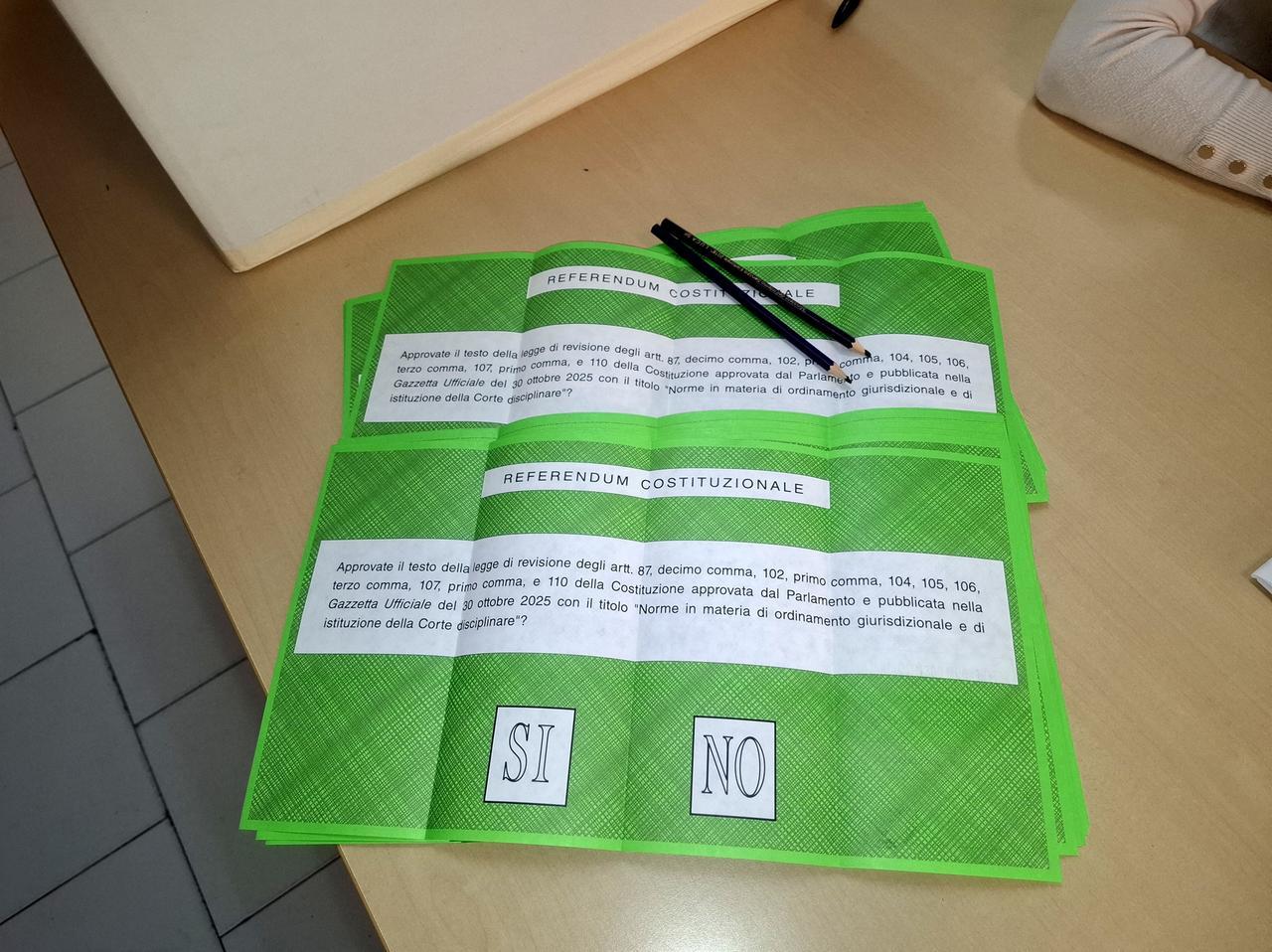 Referendum sulla giustizia, ecco i dati nazionali e regionali sull’affluenza