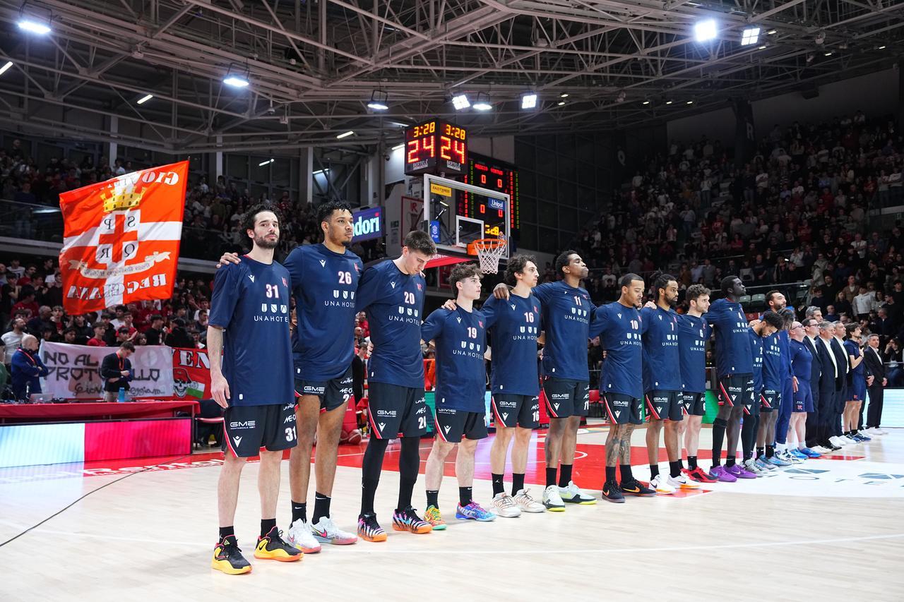 Reggio Emilia - Virtus Bologna, la diretta del derby del basket