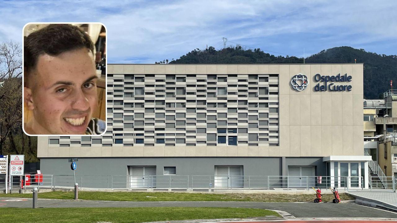 Il 23enne e l'Ospedale del Cuore