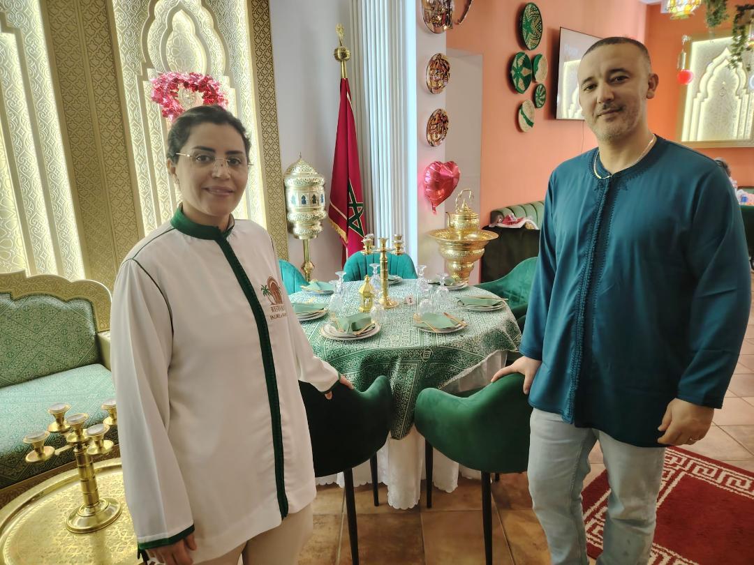 Il sogno di Brahim e Nadia, il ristorante “Le Palme di Marrakech” porta la cucina marocchina in città