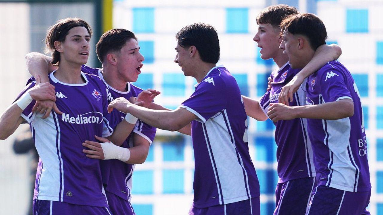 L'esultanza dei Viola (Foto: Acf Fiorentina)