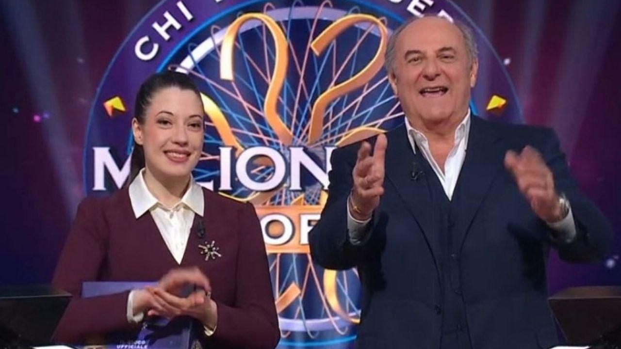 
	Leyla Livraghi durante la puntata di Chi vuol essere milionario

