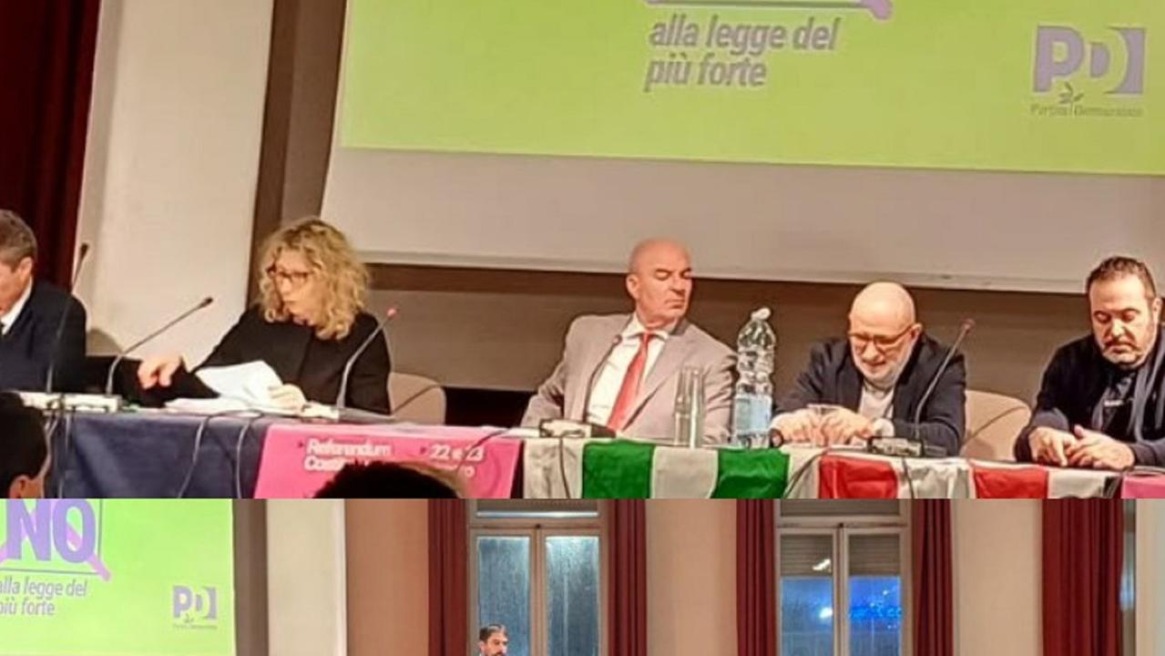 Bruno Neri accanto al sindaco Luca Salvetti