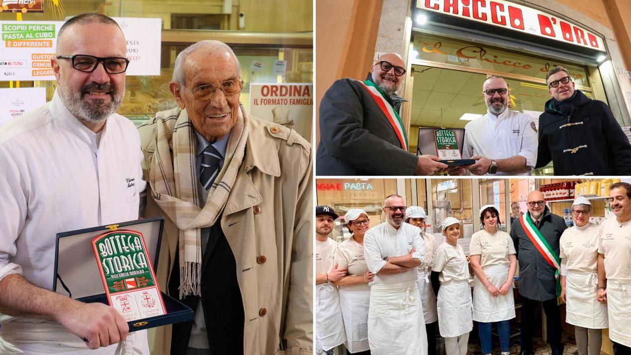 Il Chicco d’Oro è “bottega storica” di Modena: dal 1968 pasta fresca e sapori della tradizione