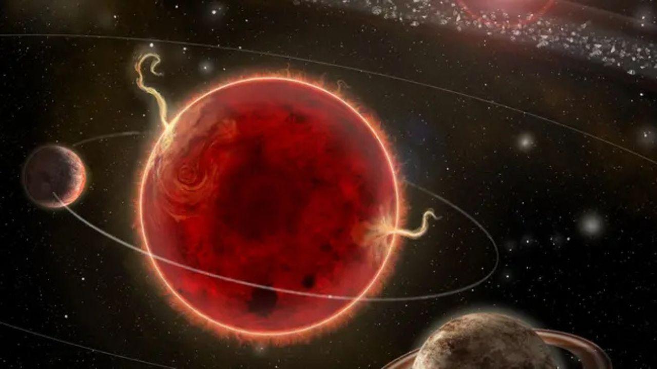 La ricostruzione del sistema di pianeti tra cui quello simile alla Terra