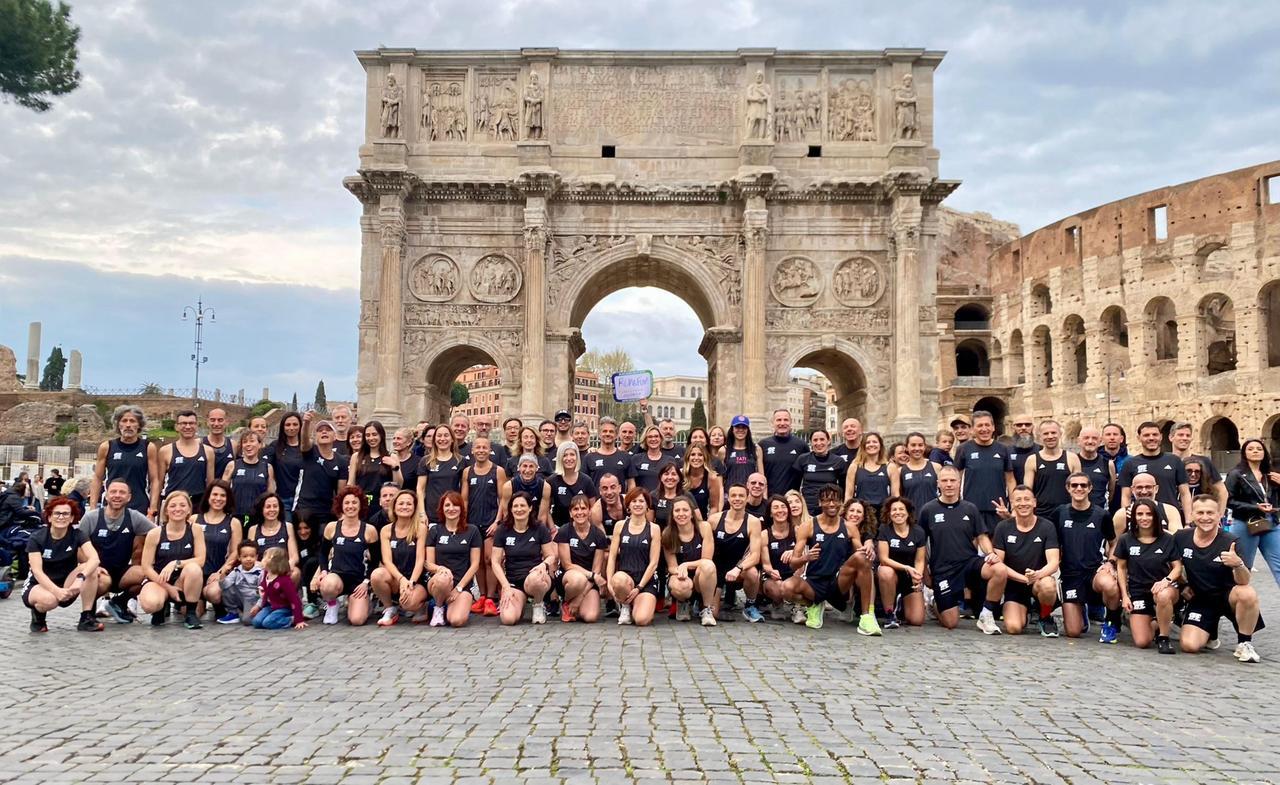 
	I runner modenesi del progetto "R&amp;F" a Roma

