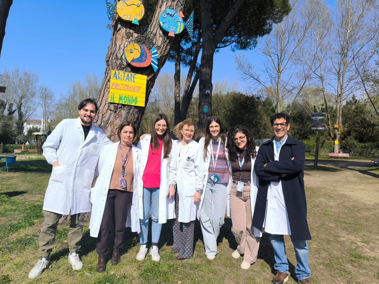 
	I volontari impegnati nella missione

